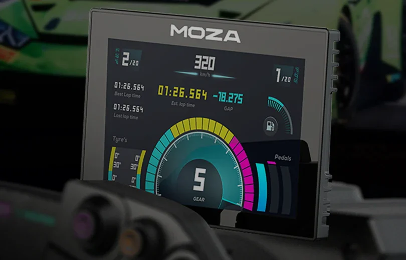 Moza CM HD Racing Dash: información esencial para tu simulación