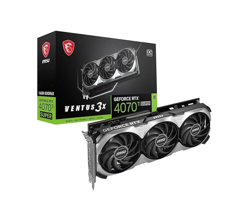 MSI GeForce RTX 4070 Ti SUPER 16G VENTUS 3X OC: Potencia para Simracing y Gaming