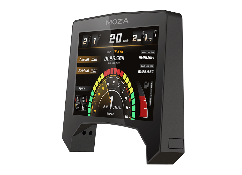 Moza RM Digital Dash Display: Información esencial al alcance de tus ojos